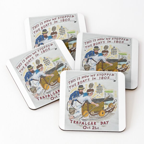 Item preview, Trafalgar Day - This is how we stopped the boats. designed and sold by Telmac1.