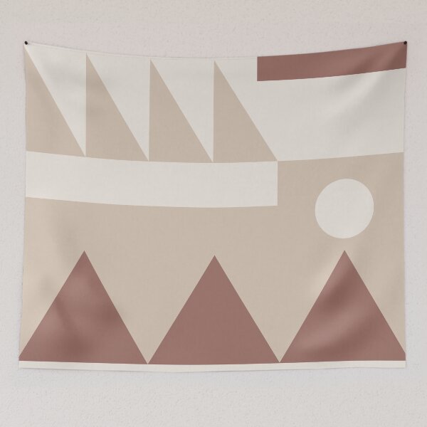 Item preview, Neutral Tones Modern Geometric designed and sold by DesignByRoseCo.