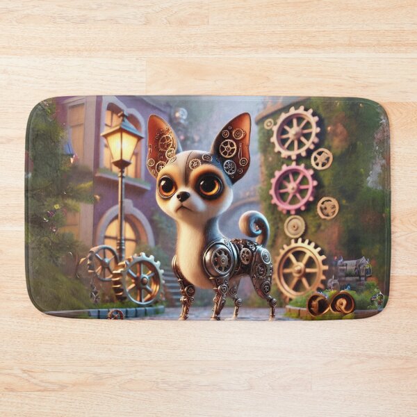 Item preview, Steampunk English Toy Terrier designed and sold by Sillytoe.