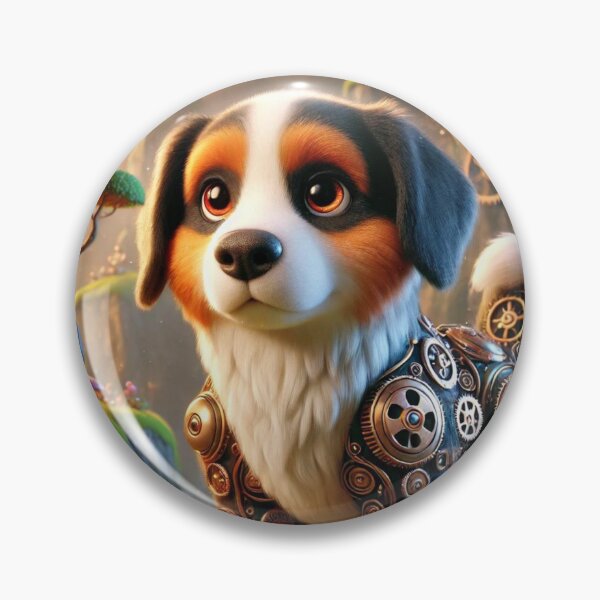 Item preview, Steampunk Entlebucher Mountain Dog designed and sold by Sillytoe.