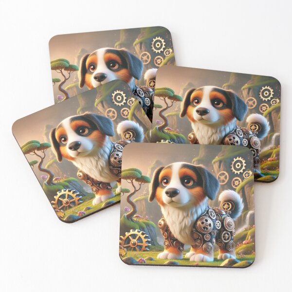 Item preview, Steampunk Entlebucher Mountain Dog designed and sold by Sillytoe.