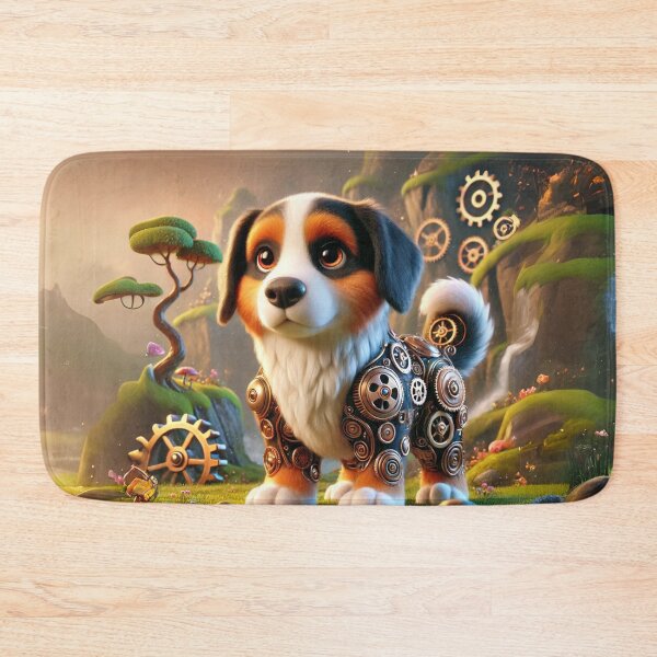 Item preview, Steampunk Entlebucher Mountain Dog designed and sold by Sillytoe.