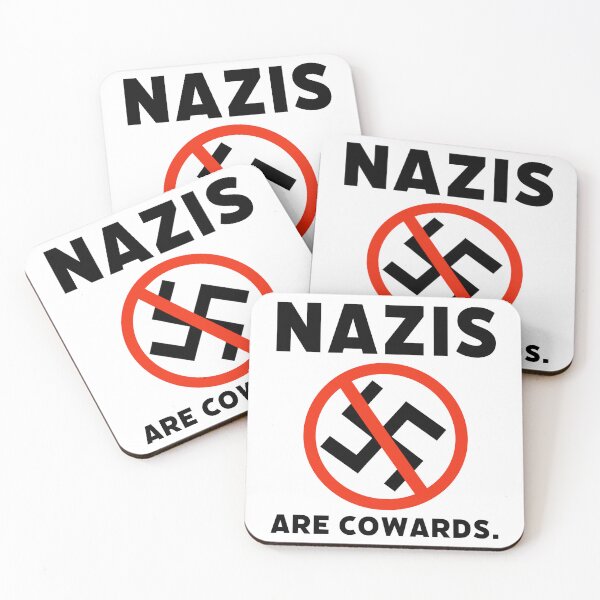Item preview, Nazis are cowards.  designed and sold by Rachel the Artist .