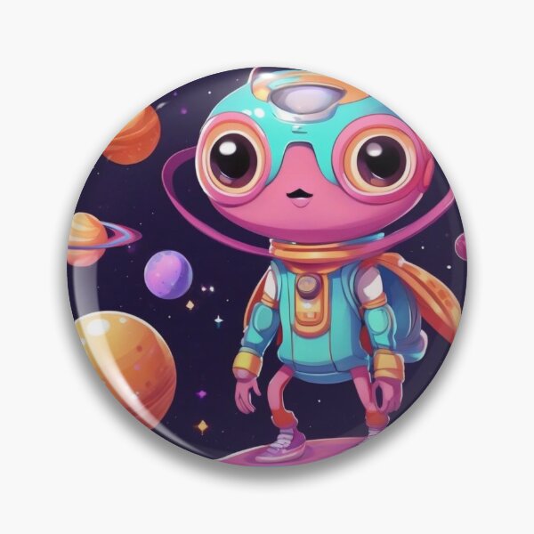 Item preview, Cute Alien Explorer designed and sold by MarkLines.