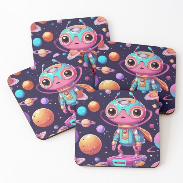 Item preview, Cute Alien Explorer designed and sold by MarkLines.