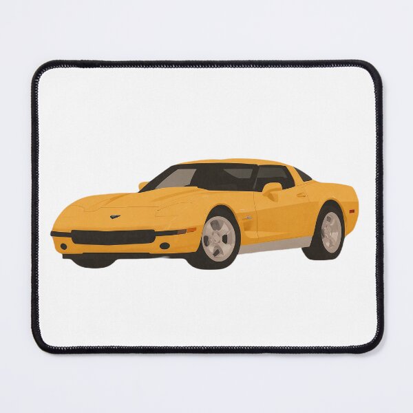Item preview, Corvette C4 Yellow designed and sold by ZvezdaStar.