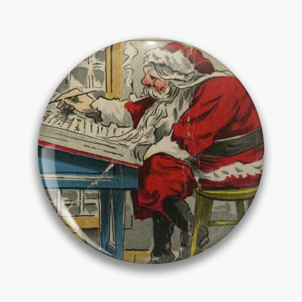 Item preview, Santa Claus at Work - Vintage Christmas  designed and sold by SipandStan.