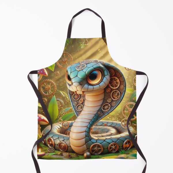 Item preview, Steampunk Equatorial Spitting Cobra designed and sold by Sillytoe.