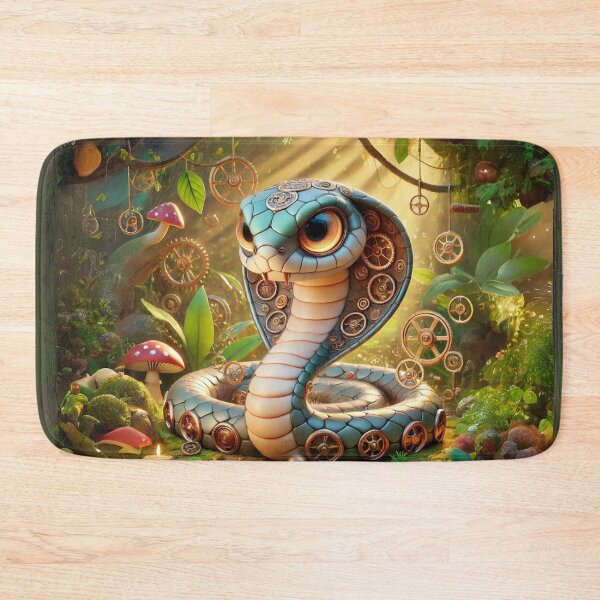 Item preview, Steampunk Equatorial Spitting Cobra designed and sold by Sillytoe.