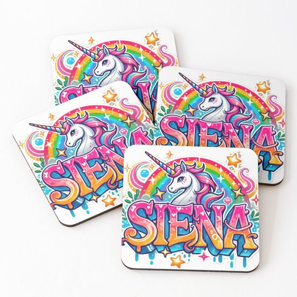 Item preview, Siena Unicorn Grafitti designed and sold by Te-Ane.