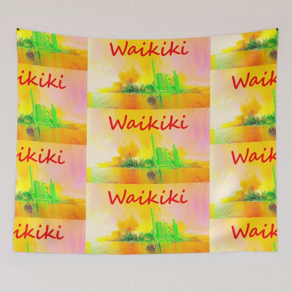 Item preview, Waikiki Panorama X designed and sold by R-F-B.