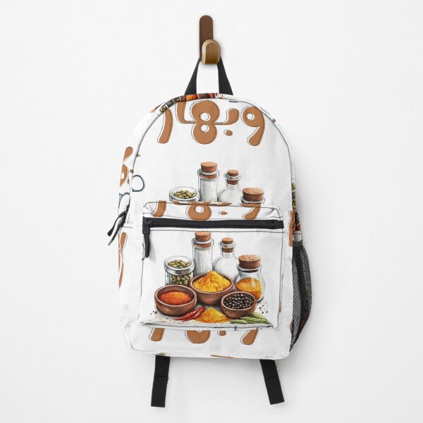 Item preview, Pepper Perks: A Spicy Twist of Kitchen Humor and Flavor- فلفل وبهار كمون هال قرفة شطة ملح designed and sold by FUNqoosh.