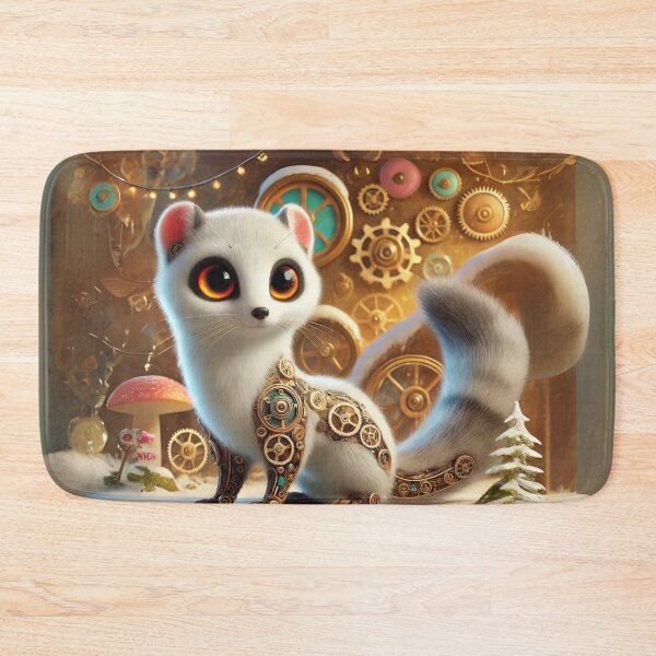 Item preview, Steampunk Ermine designed and sold by Sillytoe.