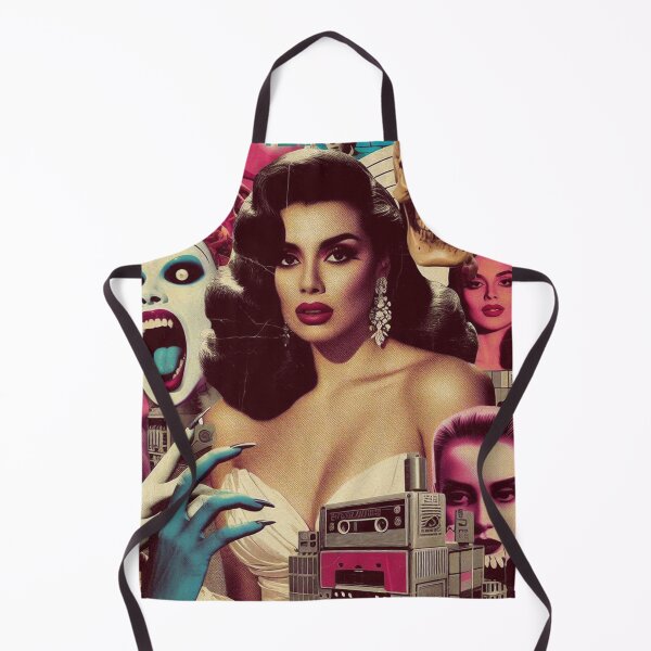 Item preview, Horror Woman Collage designed and sold by PulpVintage.