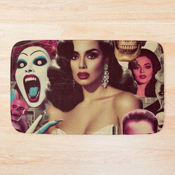 Item preview, Horror Woman Collage designed and sold by PulpVintage.