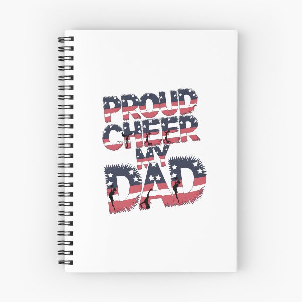 Item preview, Proud Cheer My Dad Patriotic Design USA Cheerleading designed and sold by IT-Express.