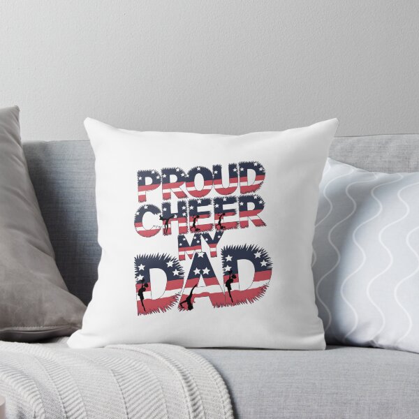 Item preview, Proud Cheer My Dad Patriotic Design USA Cheerleading designed and sold by IT-Express.