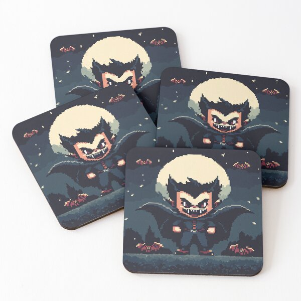 Item preview, 8-Bit Retro Vampire designed and sold by ShmoneyFace.