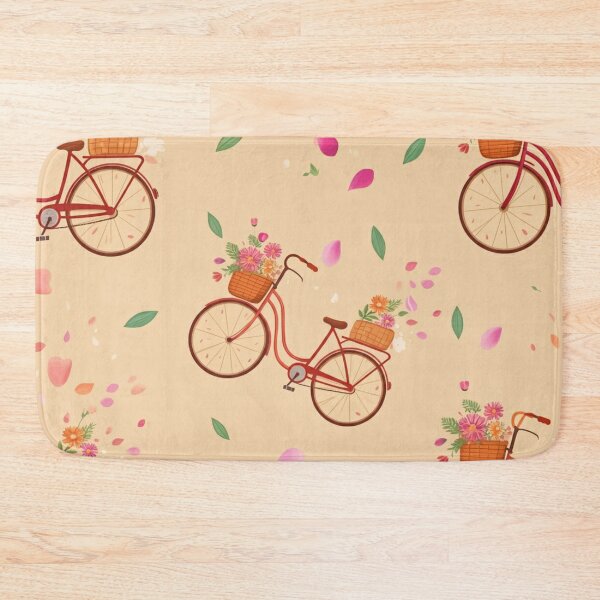 Item preview, Bicycles and Flower Petals designed and sold by MySignatureItems.