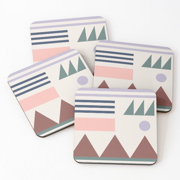 Item preview, Multi Color Modern Geometric  designed and sold by DesignByRoseCo.