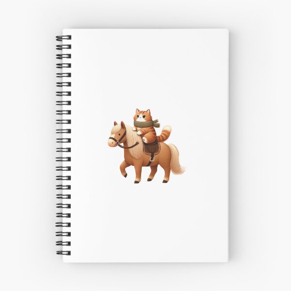 Item preview, Cozy cat riding a horse designed and sold by URbeloved-art.