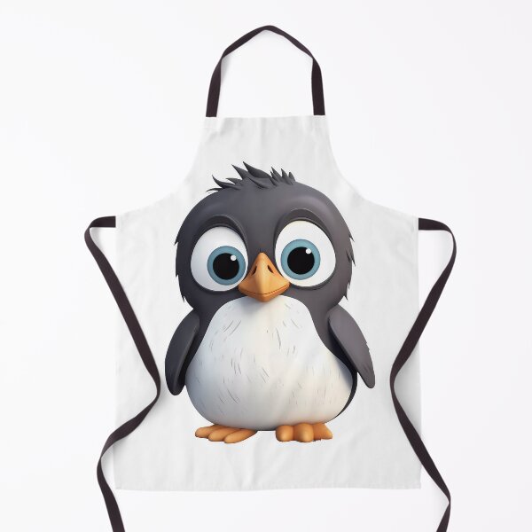 Item preview, Adorable Penguin with Big Eyes | Cute Animal Art designed and sold by korakai.