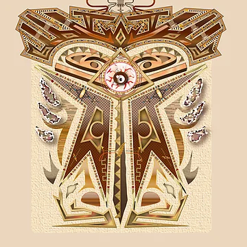 Artwork thumbnail, Aztec Block by Digital-Defects
