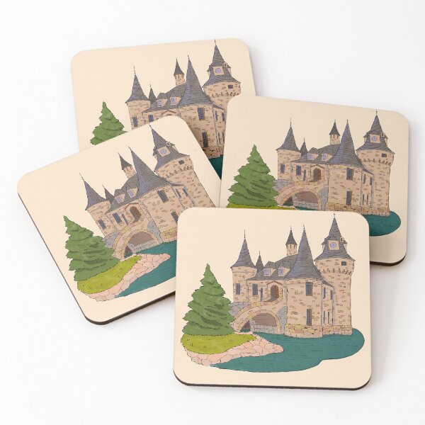 Item preview, Hand Drawn Watercolor Historical Architecture Illustration 1 designed and sold by MariOyama.