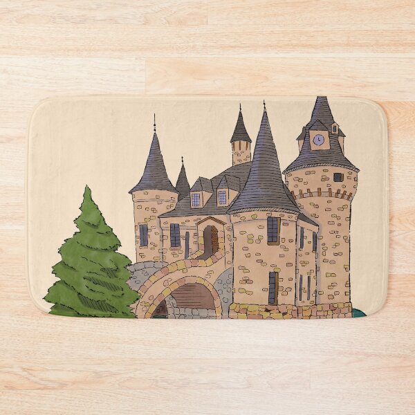 Item preview, Hand Drawn Watercolor Historical Architecture Illustration 1 designed and sold by MariOyama.