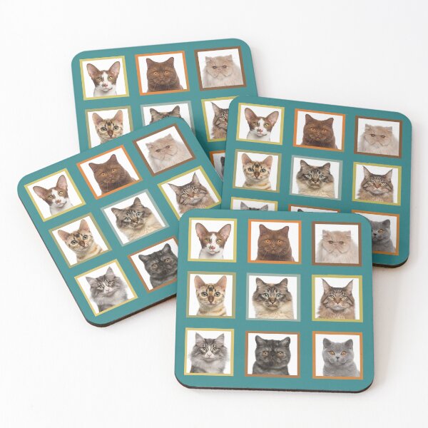 Item preview, 9 cats designed and sold by 2ndBloom.