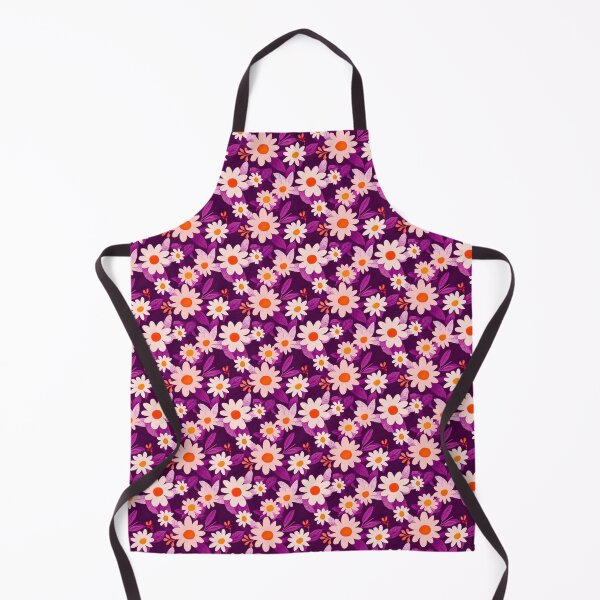 Artikelvorschau, Retro Gänseblümchen in Lila, Rosa und Orange entworfen und verkauft von IDK-U.
