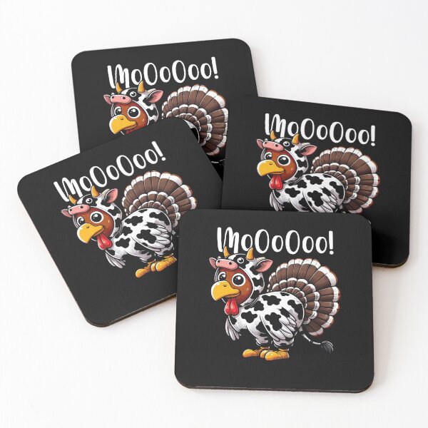Item preview, Turkey Moo Funny Thanksgiving Humor designed and sold by smartrocket.