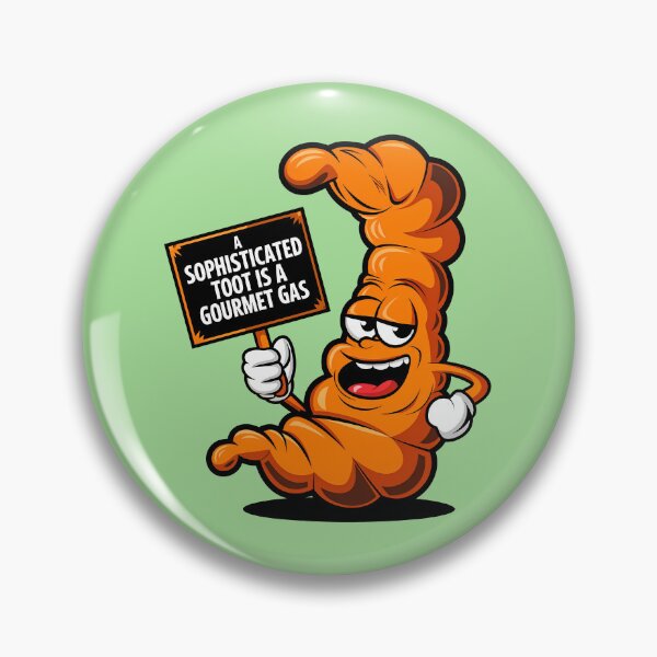 Item preview, A Sophisticated Toot Is A Gourmet Gas Funny Fart Joke designed and sold by TheArtOfPat.