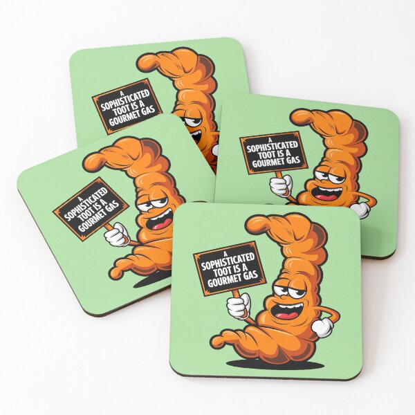 Item preview, A Sophisticated Toot Is A Gourmet Gas Funny Fart Joke designed and sold by TheArtOfPat.
