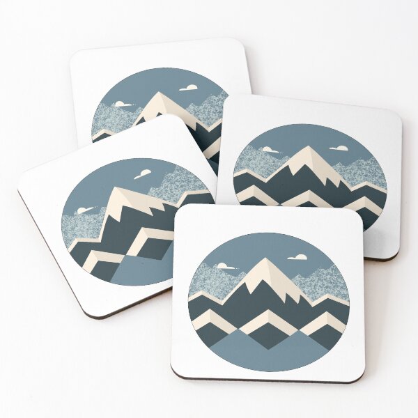 Item preview, Peaceful Mountain designed and sold by SyrupStickers.
