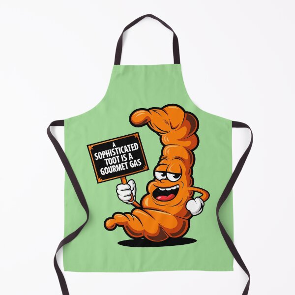 Item preview, A Sophisticated Toot Is A Gourmet Gas Funny Fart Joke designed and sold by TheArtOfPat.