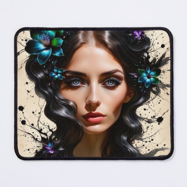 Item preview, Ink Beautiful Woman designed and sold by 3dvirtualand.