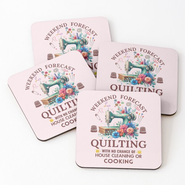 Item preview, Weekend Forecast: Quilting with No House Cleaning or Cooking  designed and sold by Wiss2Arts.