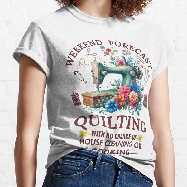 Item preview, Weekend Forecast: Quilting with No House Cleaning or Cooking  designed and sold by Wiss2Arts.