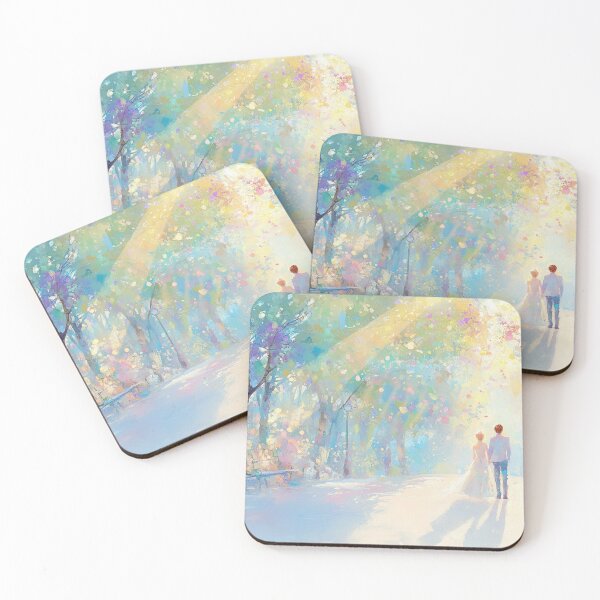 Item preview, Walk of Love in Ephemeral Brush Strokes designed and sold by DigiCre8.