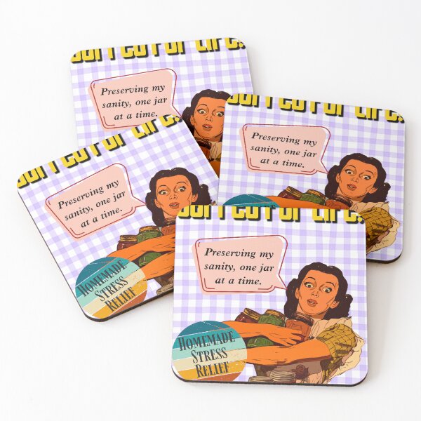 Item preview, Jarred for Life - Funny Faux Vintage Commercial - Pastel Retro designed and sold by TuncGK.