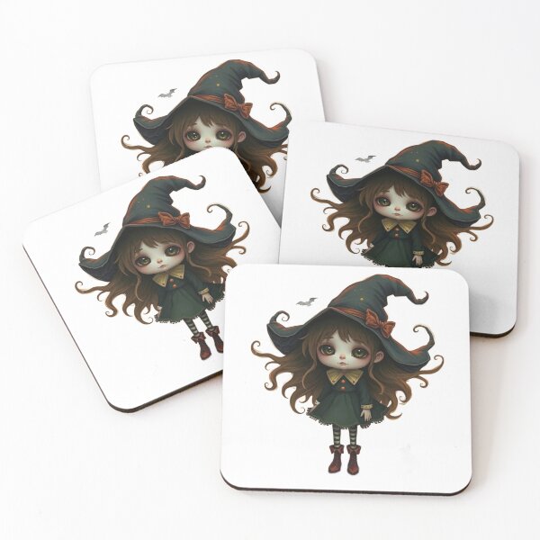 Item preview, Cute spooky witch designed and sold by Awesome Things.