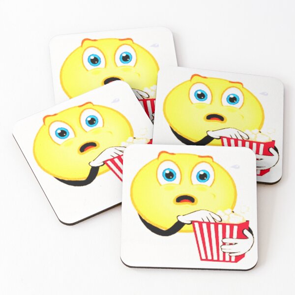 Item preview, Emoji popcorn - Popcorn Meme - Perfect for Movie Lovers and Snack Enthusiasts designed and sold by Earth Nature Creations.
