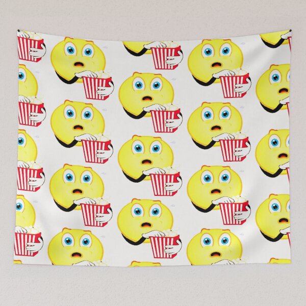 Item preview, Emoji popcorn - Popcorn Meme - Perfect for Movie Lovers and Snack Enthusiasts designed and sold by Earth Nature Creations.