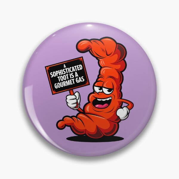 Item preview, A Sophisticated Toot Is A Gourmet Gas Funny Fart Joke designed and sold by TheArtOfPat.
