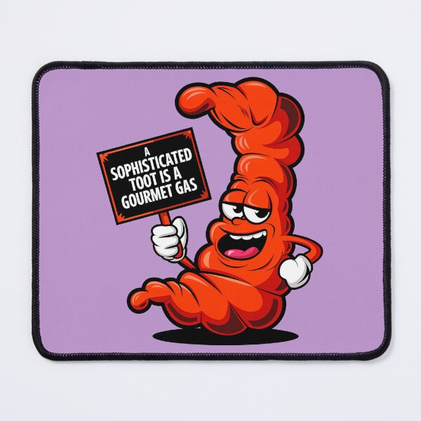 Item preview, A Sophisticated Toot Is A Gourmet Gas Funny Fart Joke designed and sold by TheArtOfPat.