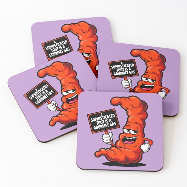 Item preview, A Sophisticated Toot Is A Gourmet Gas Funny Fart Joke designed and sold by TheArtOfPat.