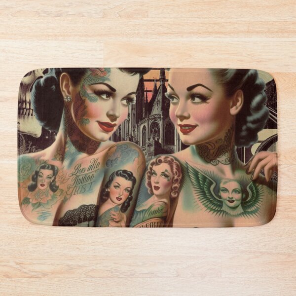 Item preview, Retrowave Gothic Pinups designed and sold by PulpVintage.