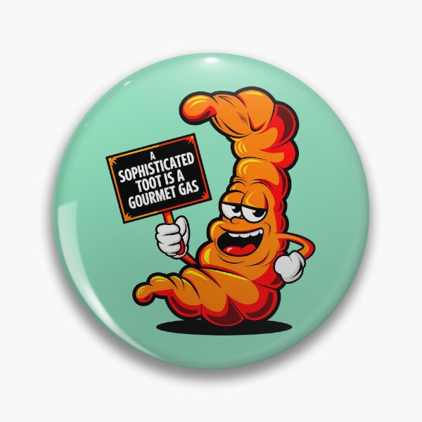 Item preview, A Sophisticated Toot Is A Gourmet Gas Funny Fart Joke designed and sold by TheArtOfPat.