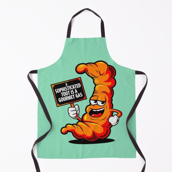 Item preview, A Sophisticated Toot Is A Gourmet Gas Funny Fart Joke designed and sold by TheArtOfPat.